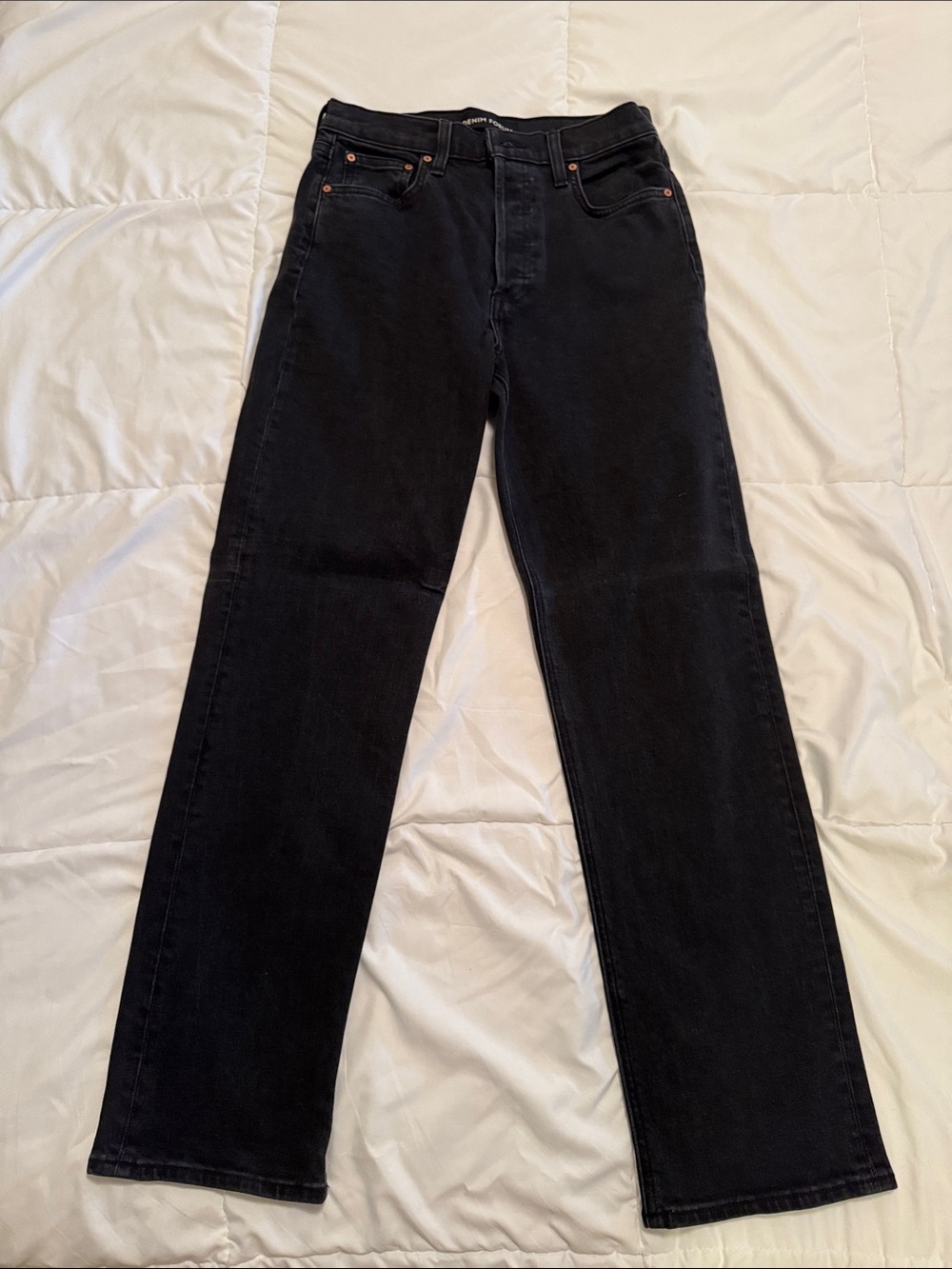 Denim Forum The Arlo High Rise Straight